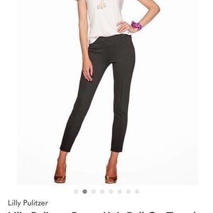 Lilly Pulitzer Black Travel Pants